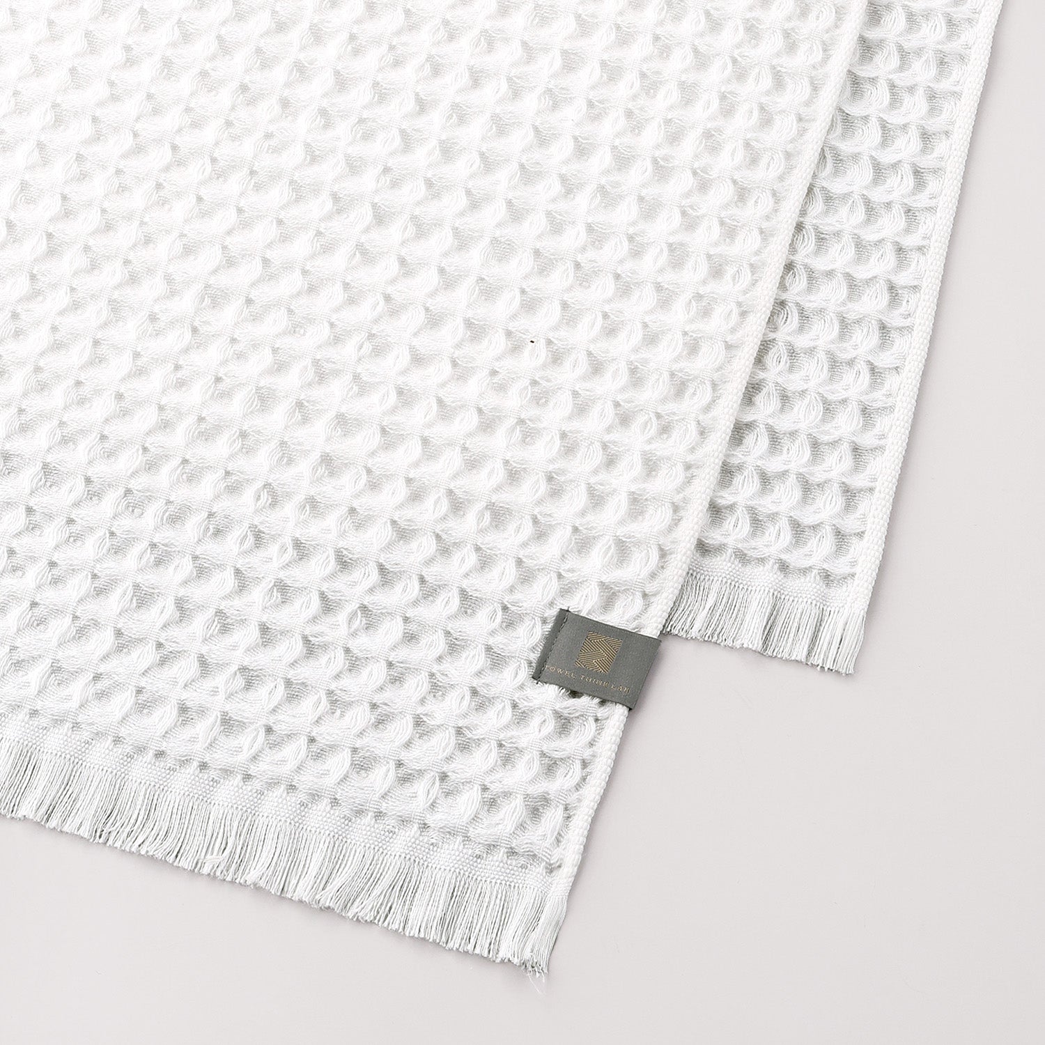 『TOWEL THINK LAB』 スビンワッフル フェイスタオル