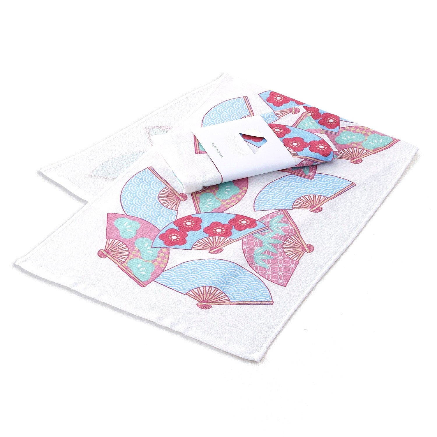 『Ofurobi』扇子 手ぬぐいタオル（帯付）