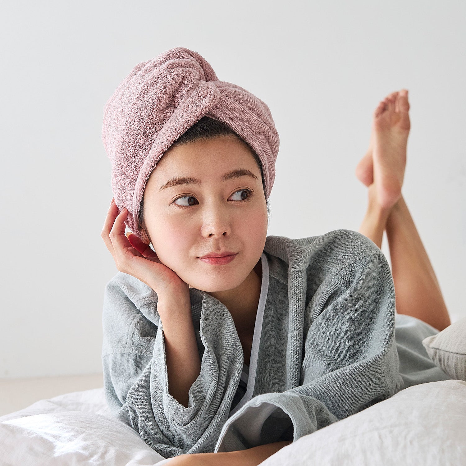 cococi beauty』 アリサ ヘア専用タオル(ギフトポーチ入り) – タオル