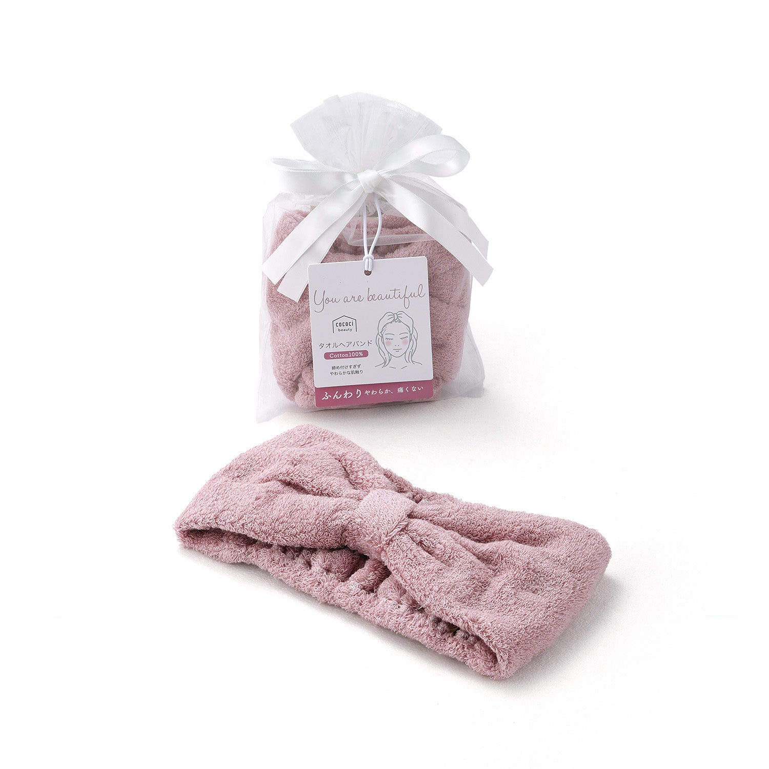 chisaki COKYU リネン混ヘアーターバン ヘアバンド ターバン ヘアターバン haruka クロス