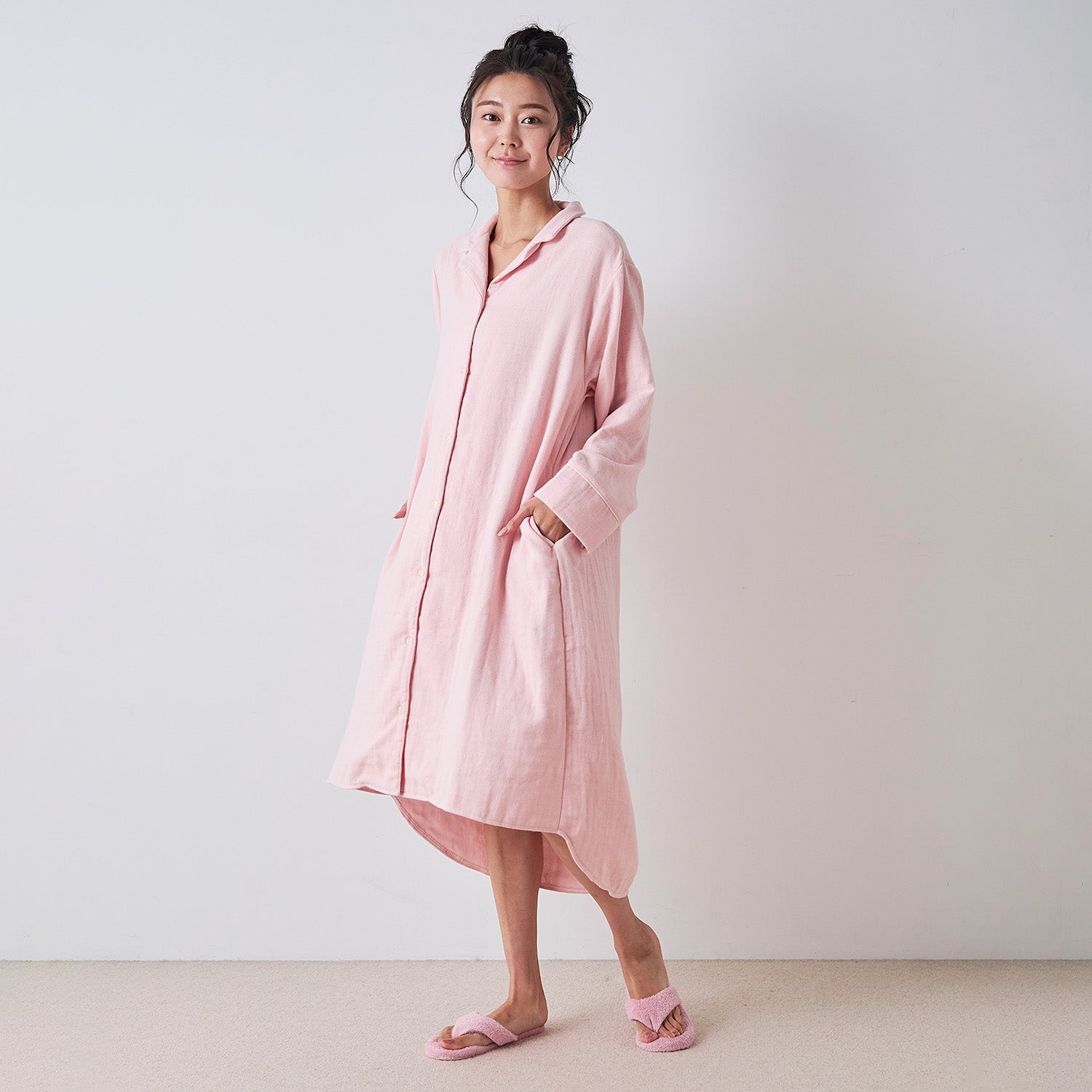 coco様サイズ1ワンピース cococi beauty』 クレール あったかガーゼパジャマワンピース – タオル