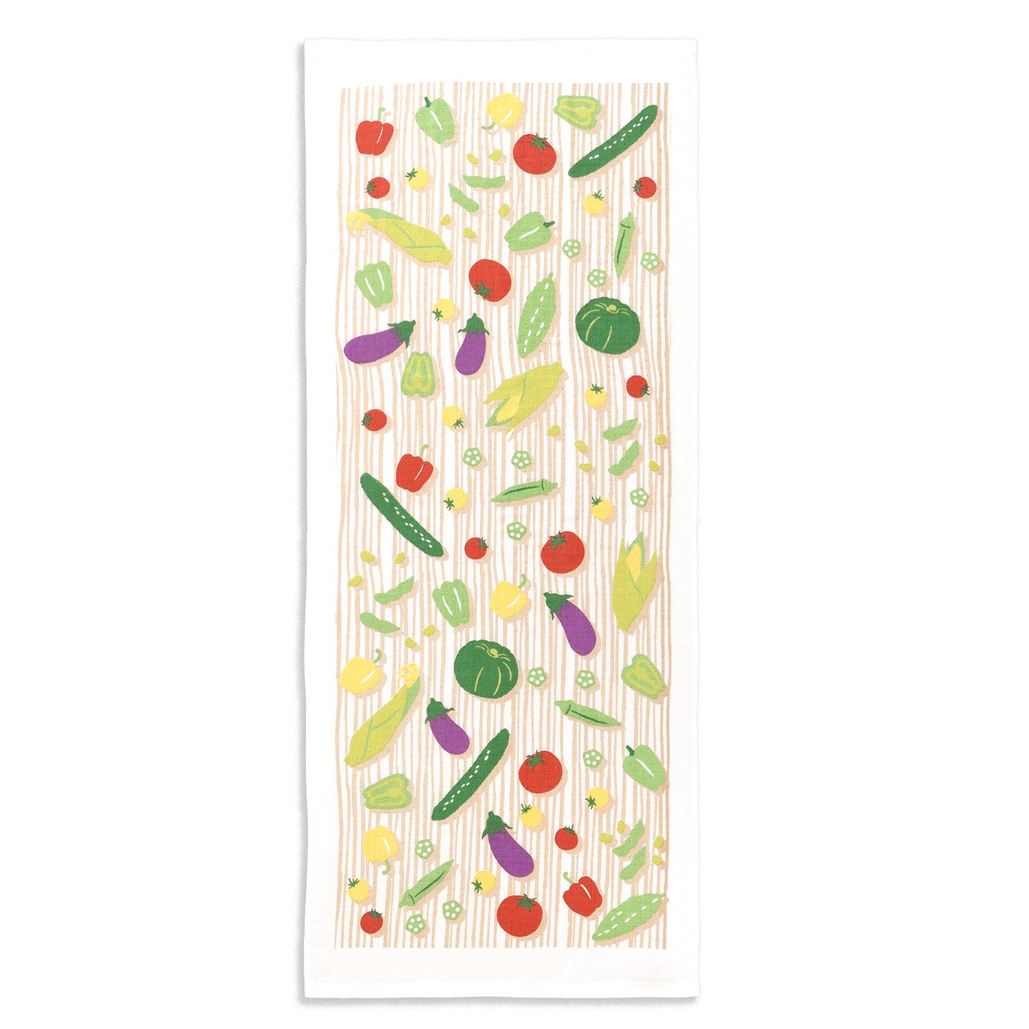 『さいか』 夏野菜いっぱい 浴用タオル