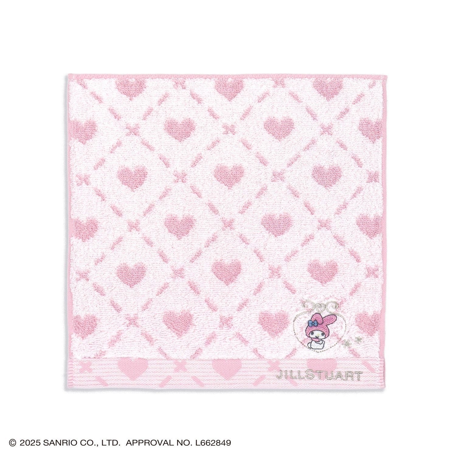 カオルきゅん* Sanrio characters』ホワイトハート JILLSTUART タオルハンカチ