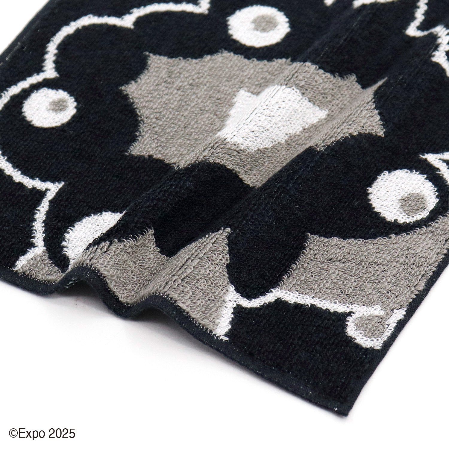 2025大阪・関西万博』モノクロミャクミャク6 タオルハンカチ – タオル