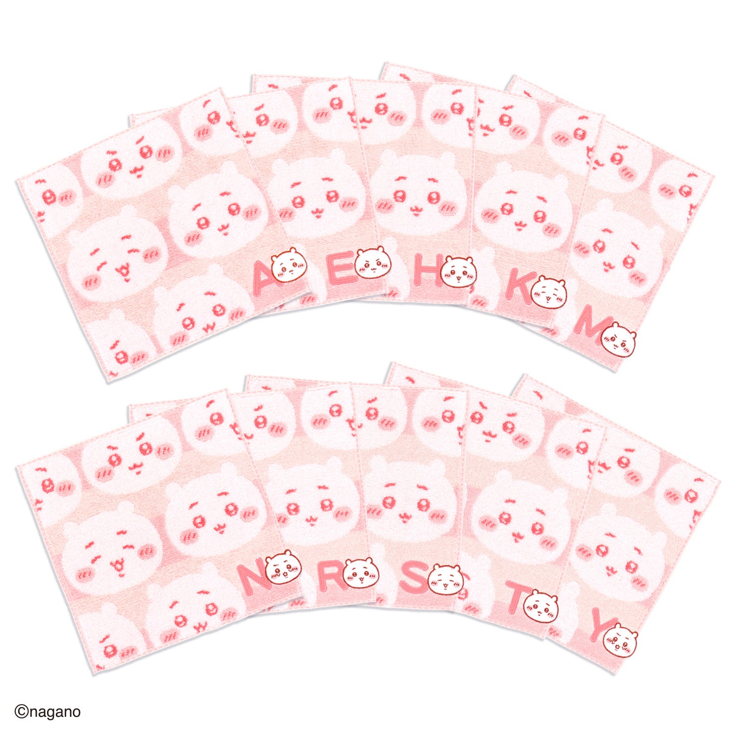 ちいかわ』 イニシャル (ちいかわ) タオルハンカチ – タオル美術館公式