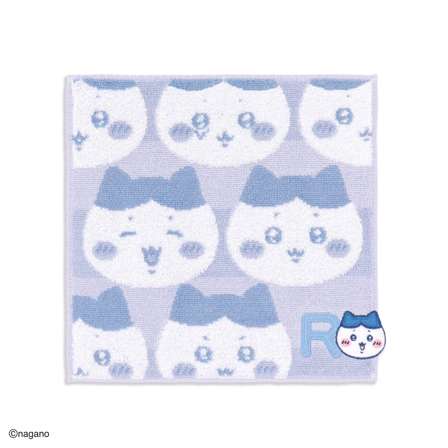 ちいかわ』 イニシャル (ハチワレ) タオルハンカチ – タオル美術館公式