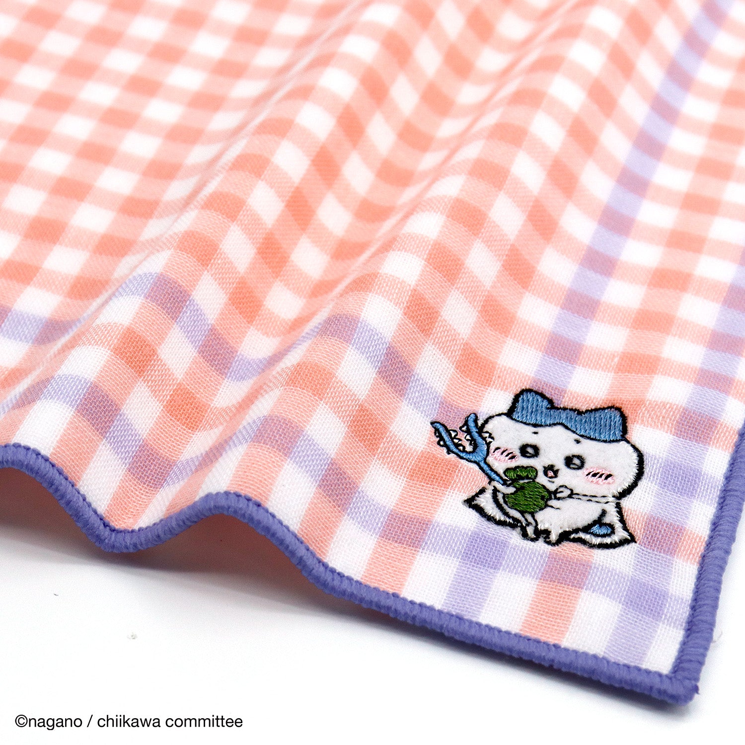 『ちいかわ』8重ガーゼハンカチ 271-8011 ピンク 『ちいかわ』8重ガーゼハンカチ 271-8011 ピンク