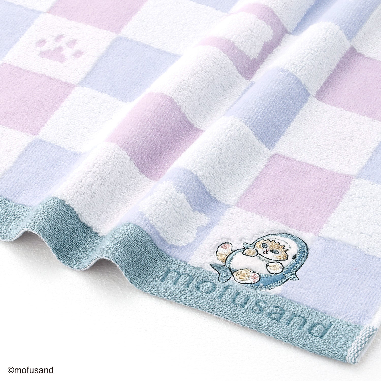 mofusand』 おすわりにゃん タオルハンカチ – タオル美術館公式