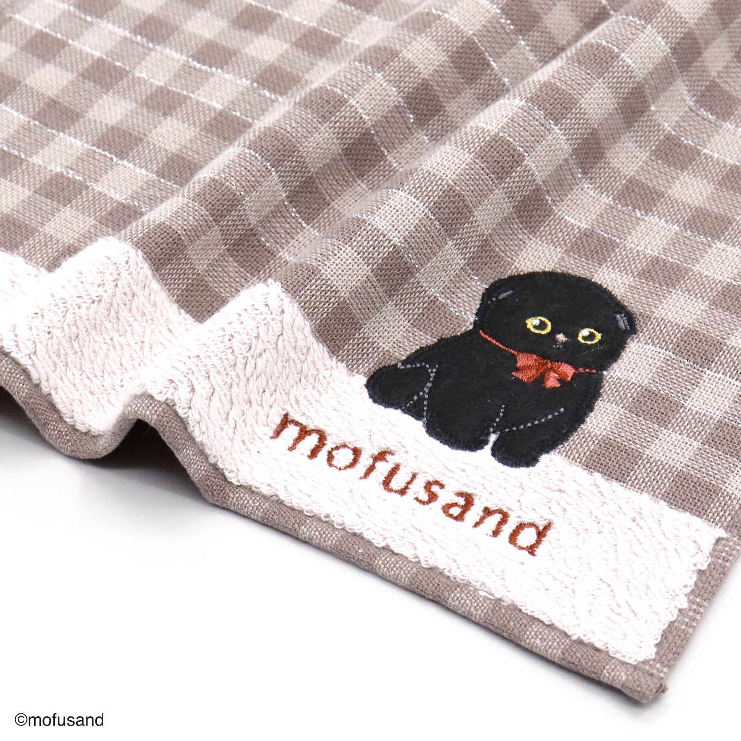 mofusand』 黒猫にゃん タオルハンカチ – タオル美術館公式オンライン
