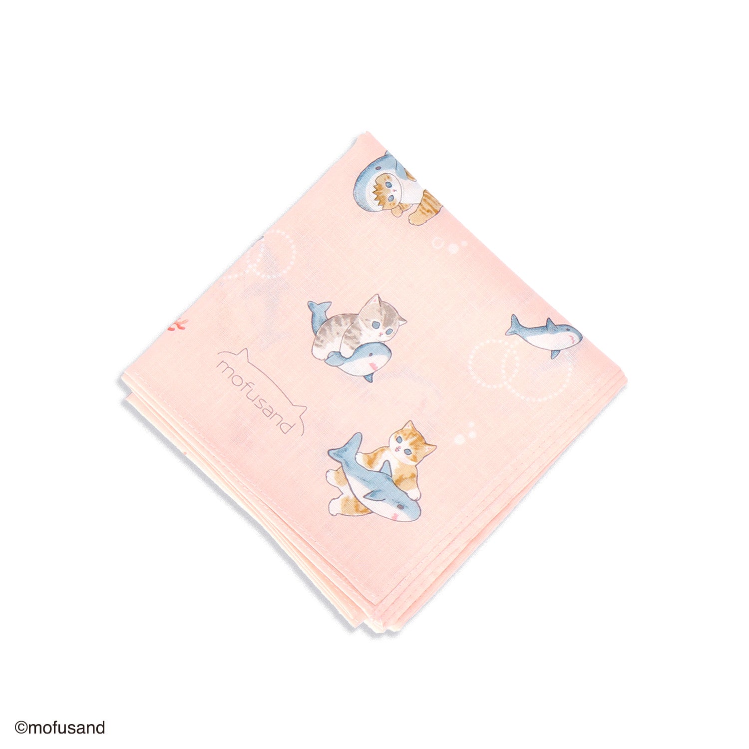 『mofusand』サメにゃん  プリントハンカチ