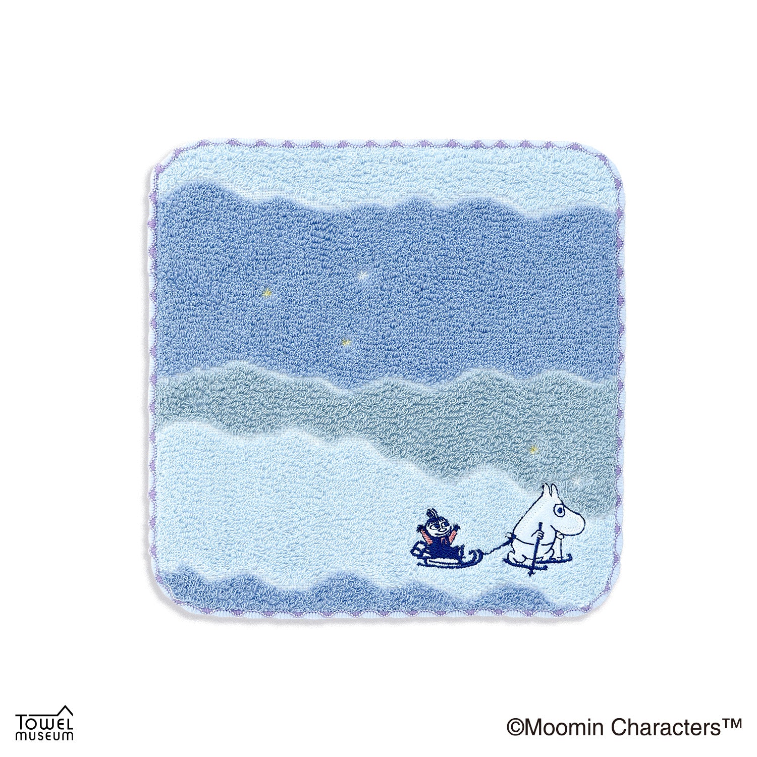 ムーミン』snowy way home タオルハンカチ – タオル美術館公式