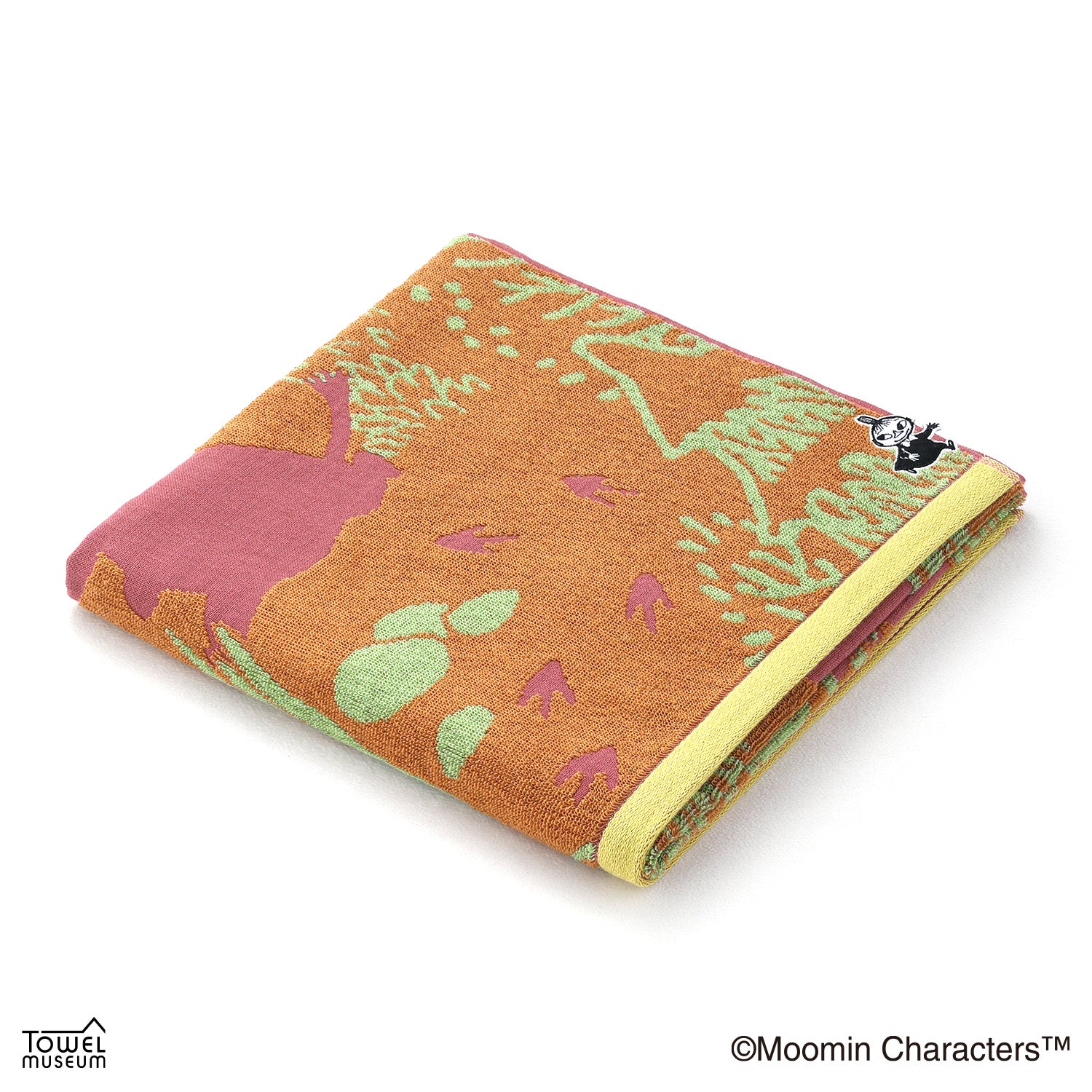 ムーミンのお皿とバスタオル towelmuseum_47-0243330