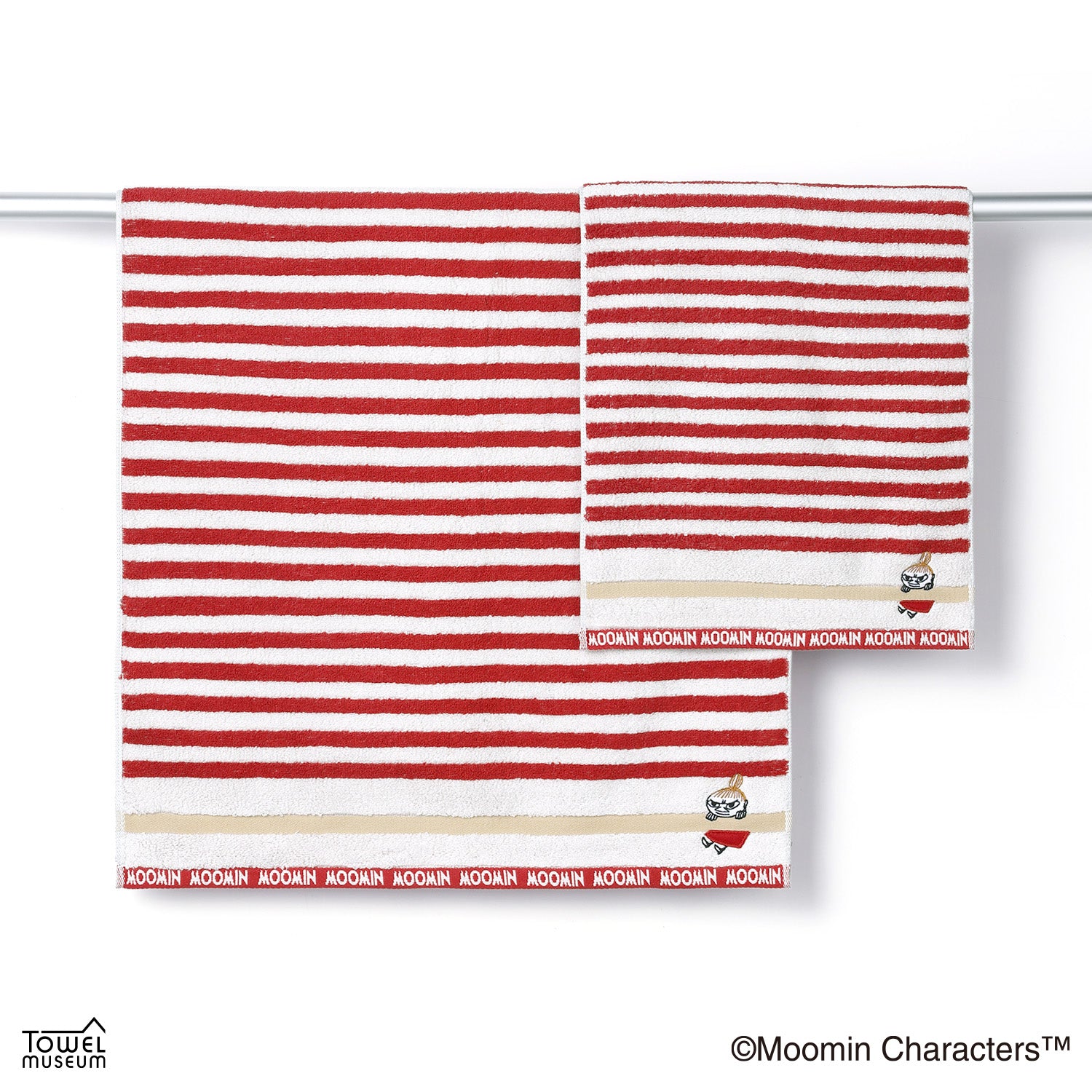 リトルミイ ボーダーⅡタオル