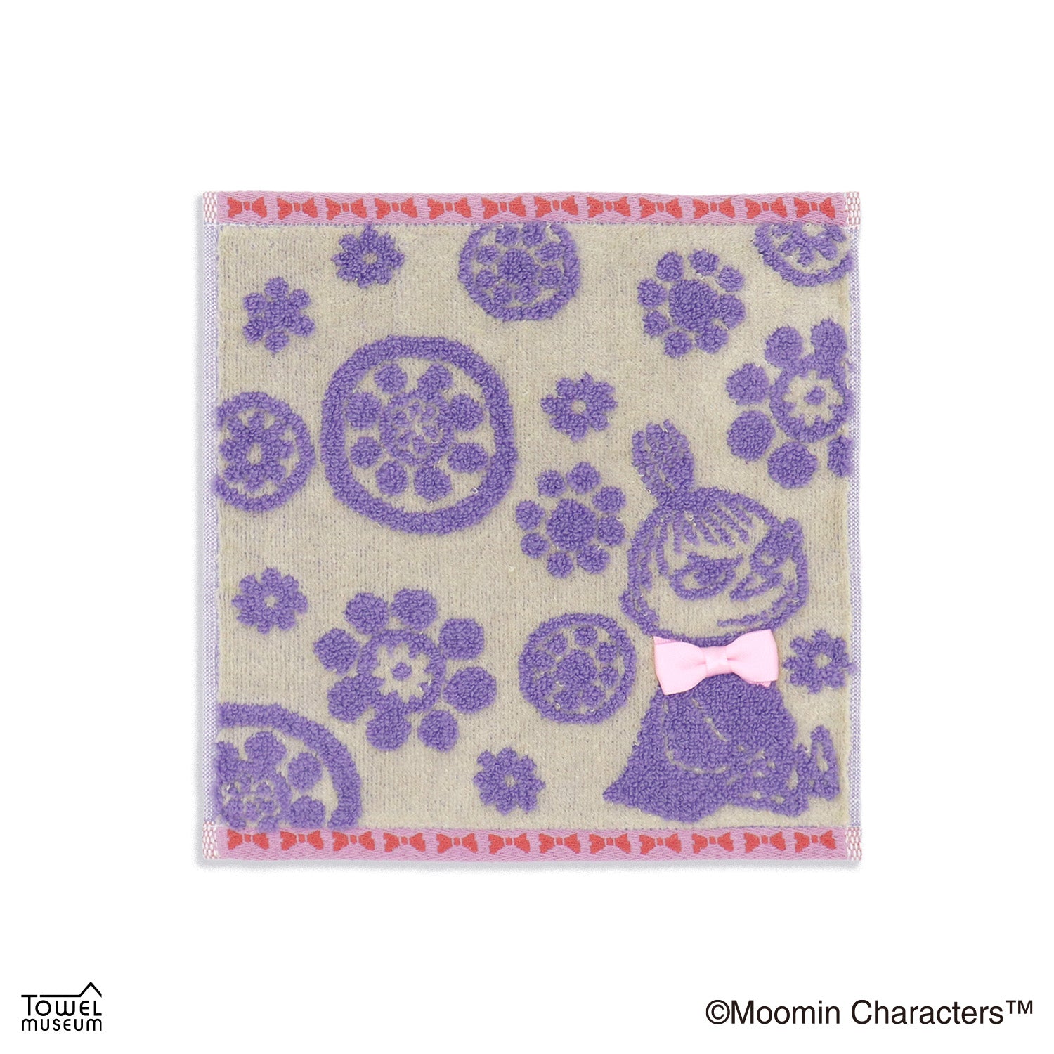 ぽんぽんフラワーⅡタオル