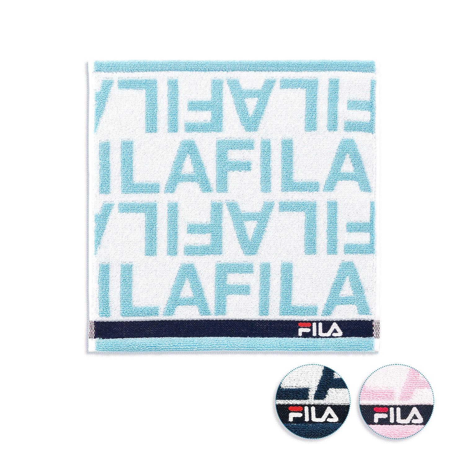 『FILA』スタッグロゴ タオルハンカチ
