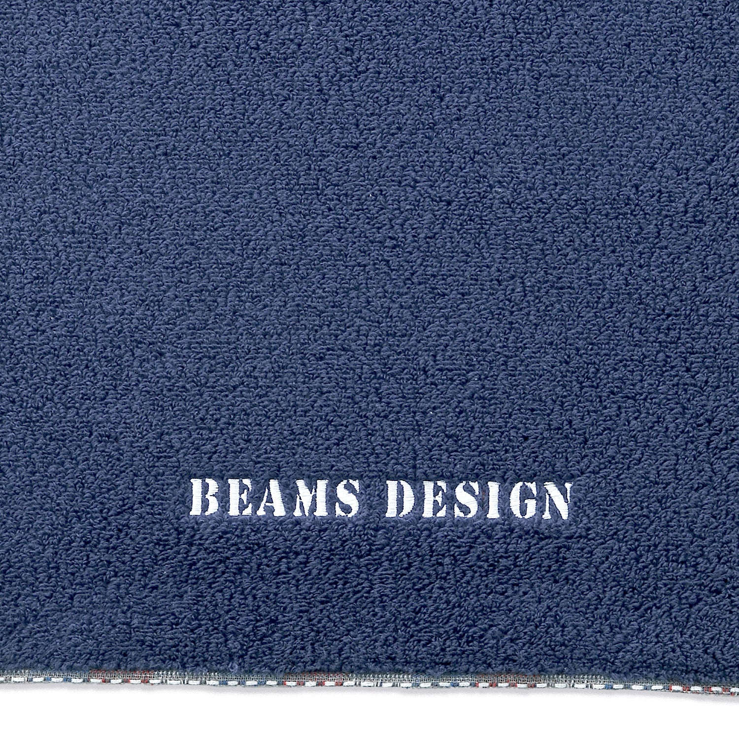 『BEAMS DESIGN』 リバーストライプ バスタオル グリーン