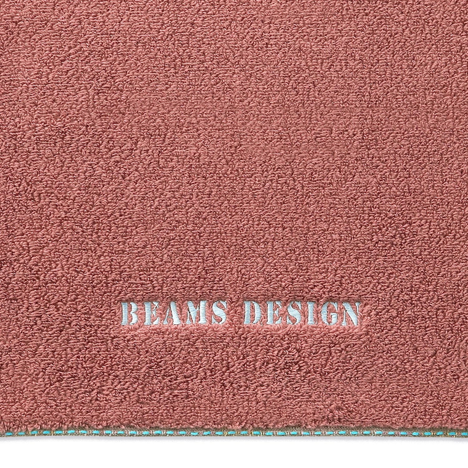 『BEAMS DESIGN』 リバーストライプ バスタオル グリーン