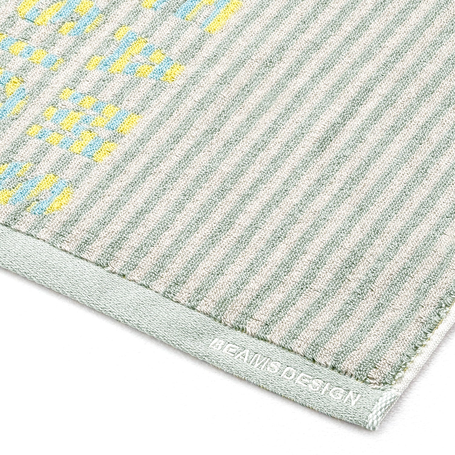 『BEAMS DESIGN』 オルタネイトロゴ タオルハンカチ