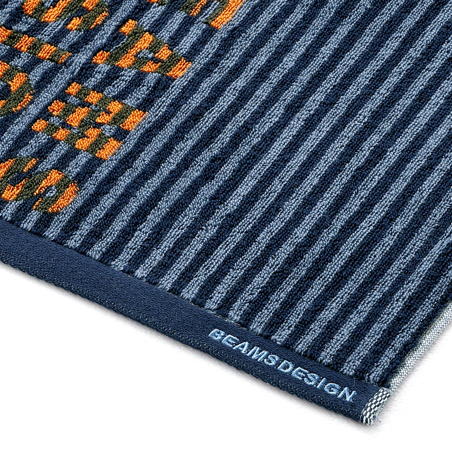 『BEAMS DESIGN』 オルタネイトロゴ タオルハンカチ