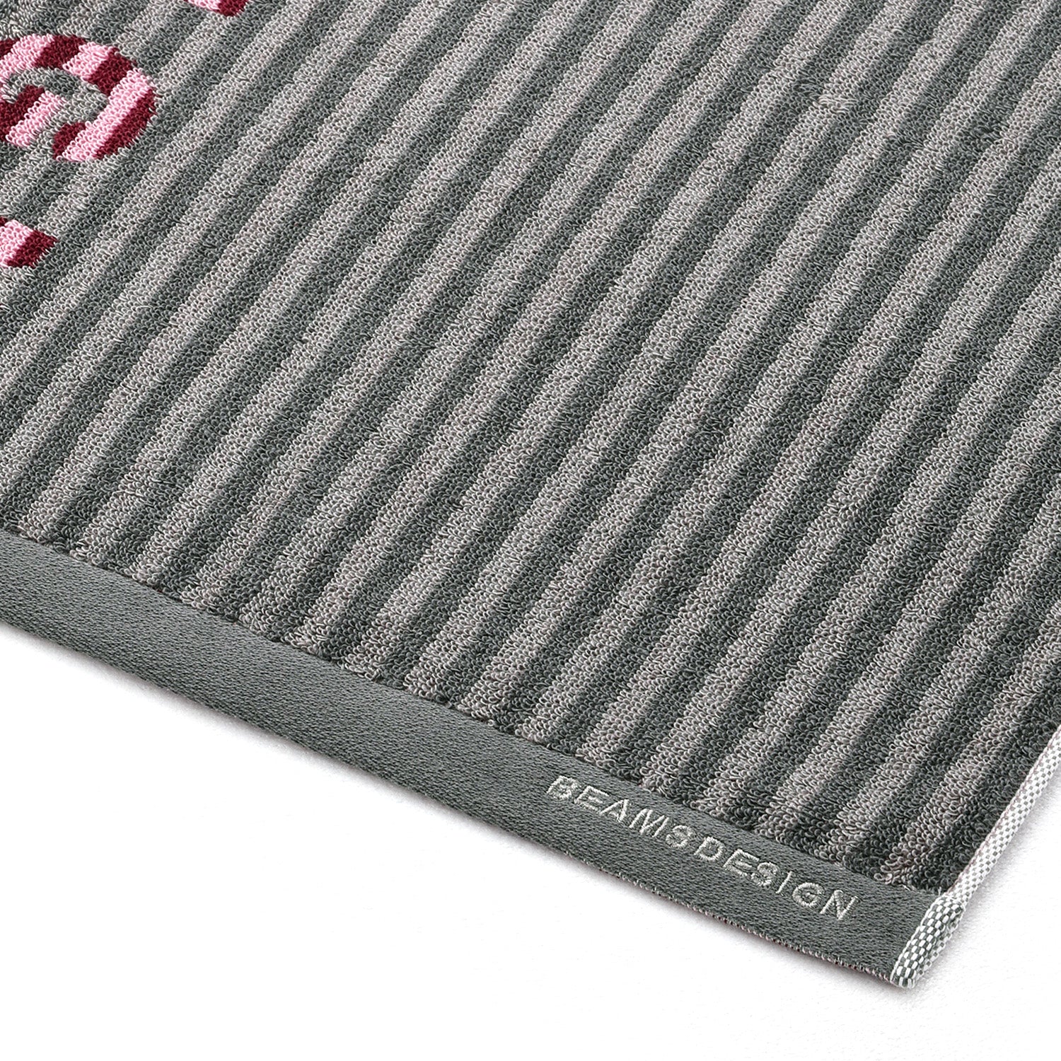 『BEAMS DESIGN』 オルタネイトロゴ フェイスタオル
