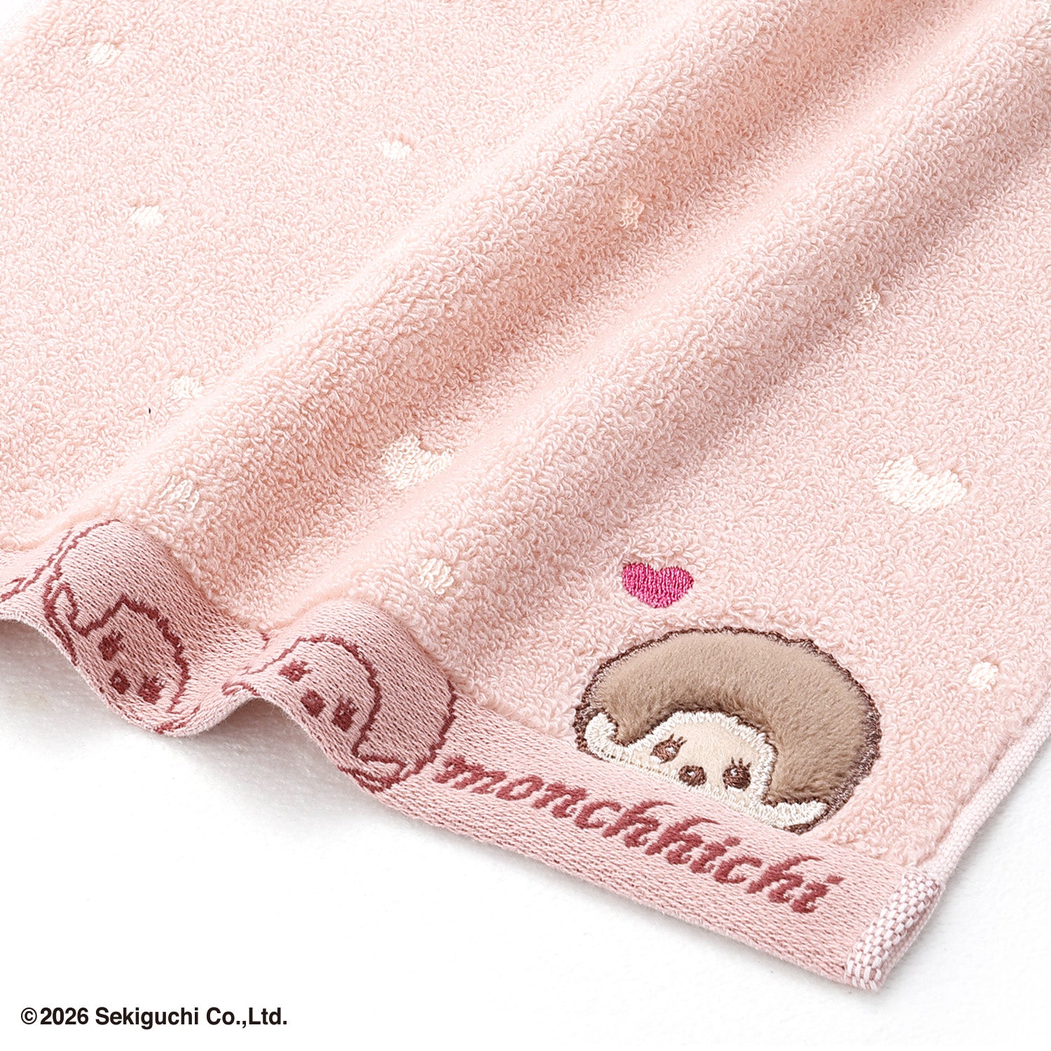 モンチッチ』ドットハート タオルハンカチ – タオル美術館公式