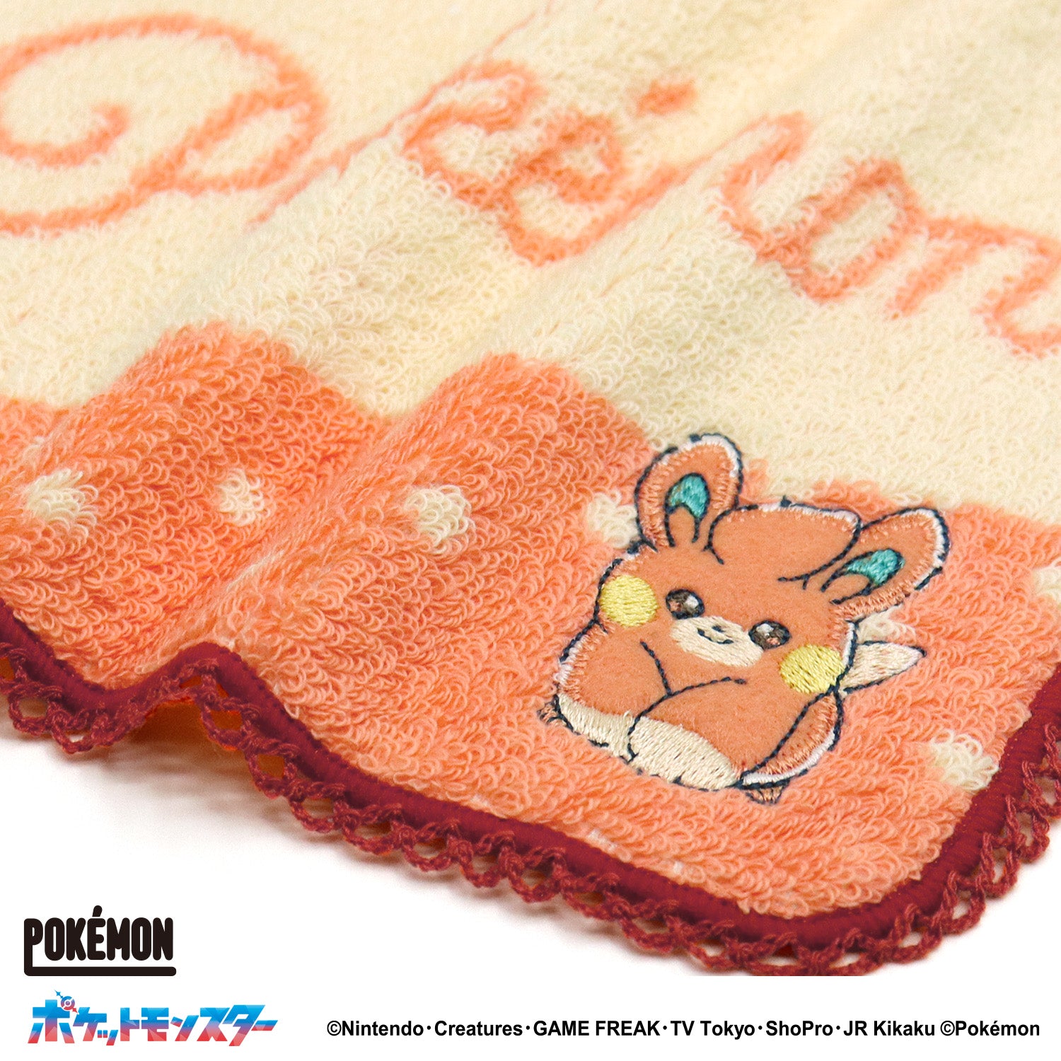 「ポケットモンスター」リボンドット タオルハンカチ