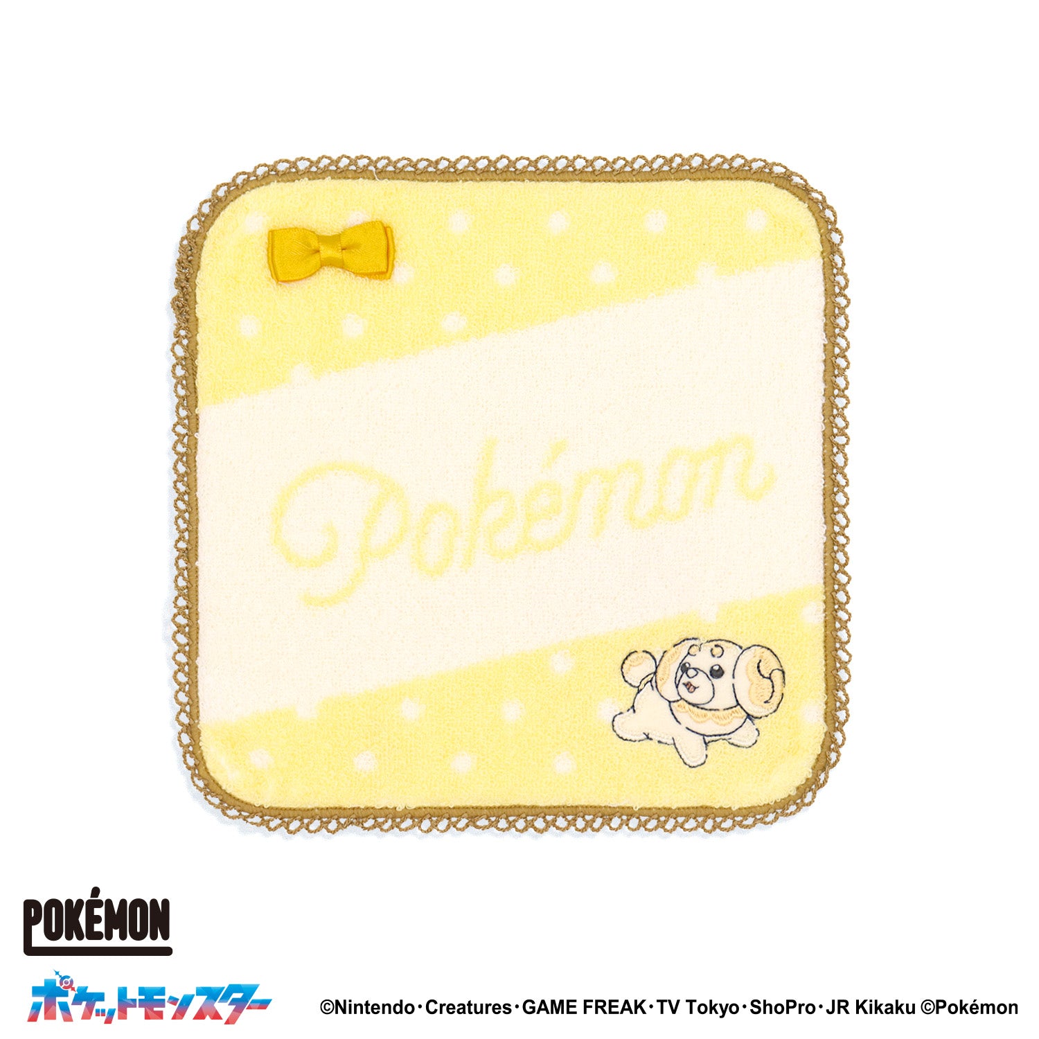「ポケットモンスター」リボンドット タオルハンカチ