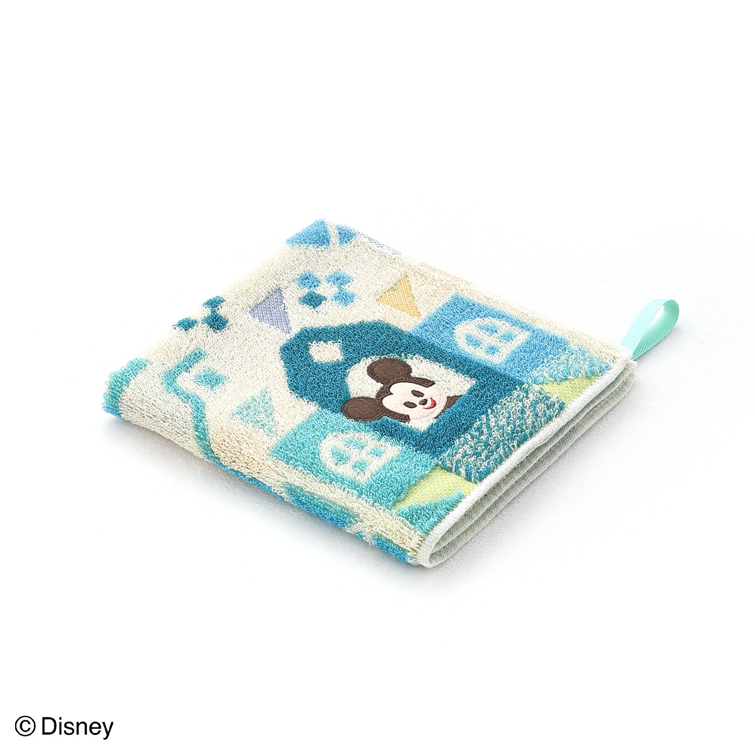 ＜Disney KIDEA＞TEKUTEKU ループ付きウォッシュタオル