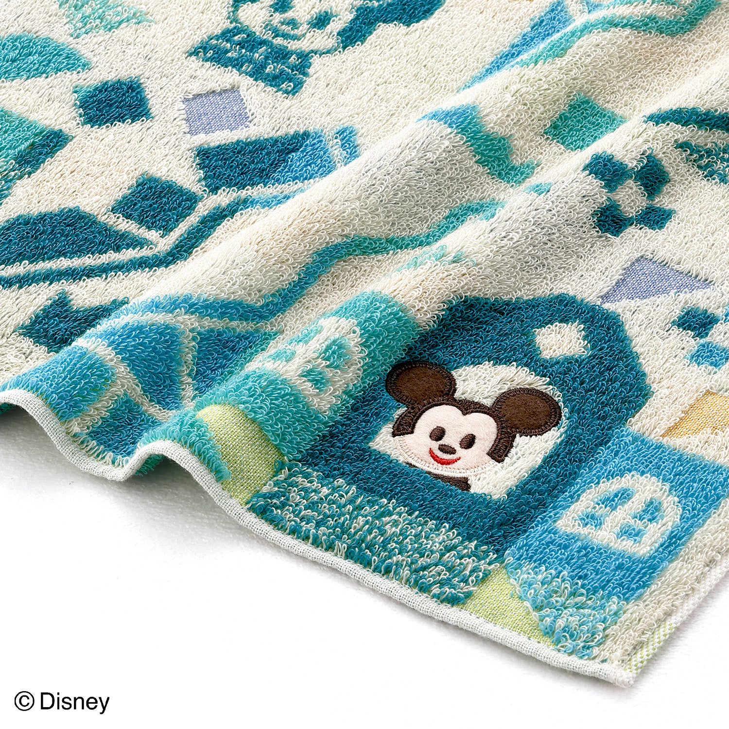 ＜Disney KIDEA＞TEKUTEKU ループ付きウォッシュタオル