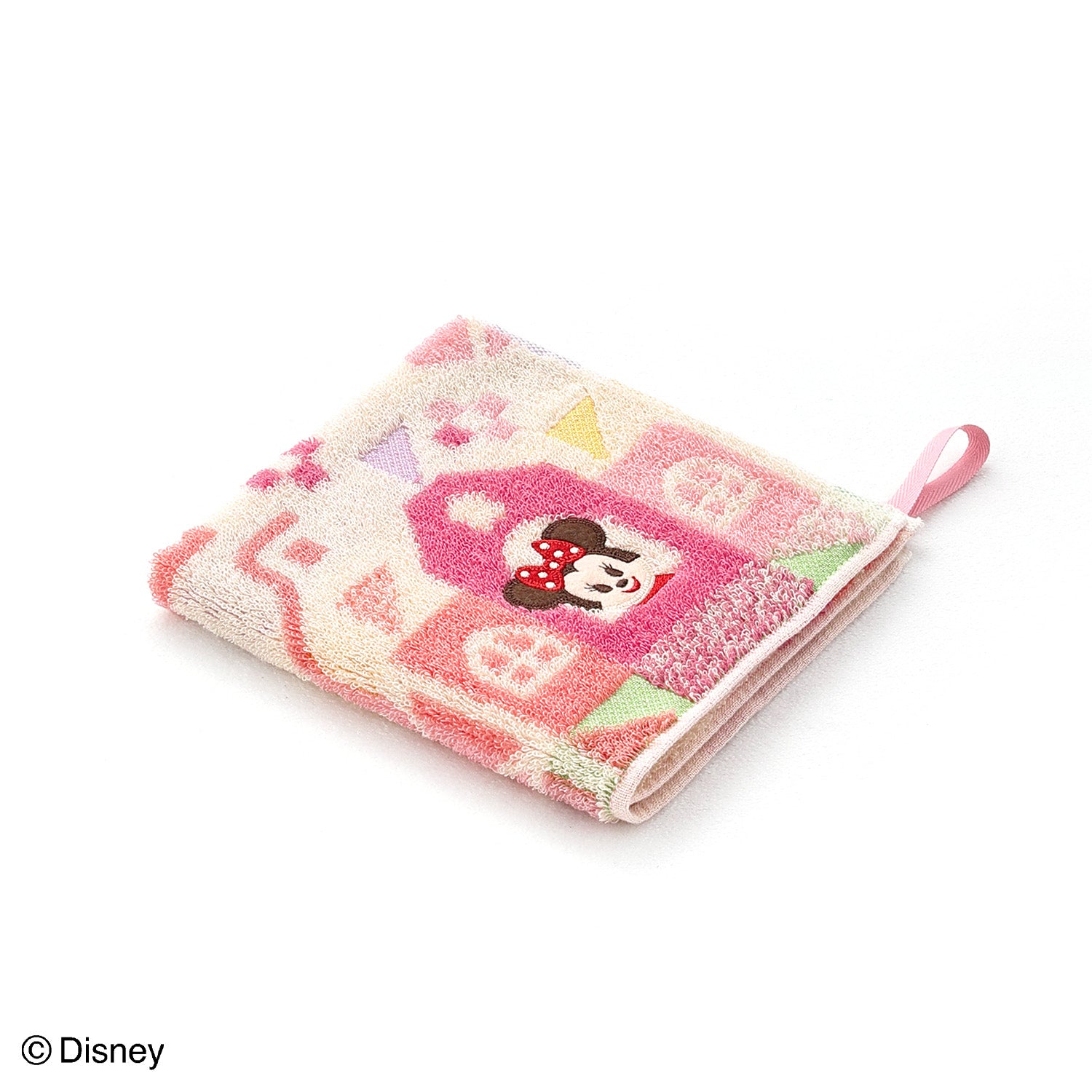 ＜Disney KIDEA＞TEKUTEKU ループ付きウォッシュタオル