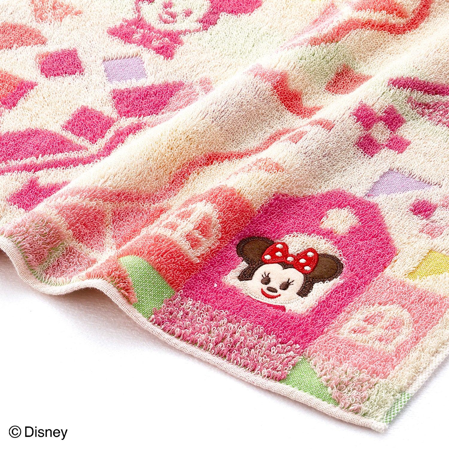 ＜Disney KIDEA＞TEKUTEKU ループ付きウォッシュタオル