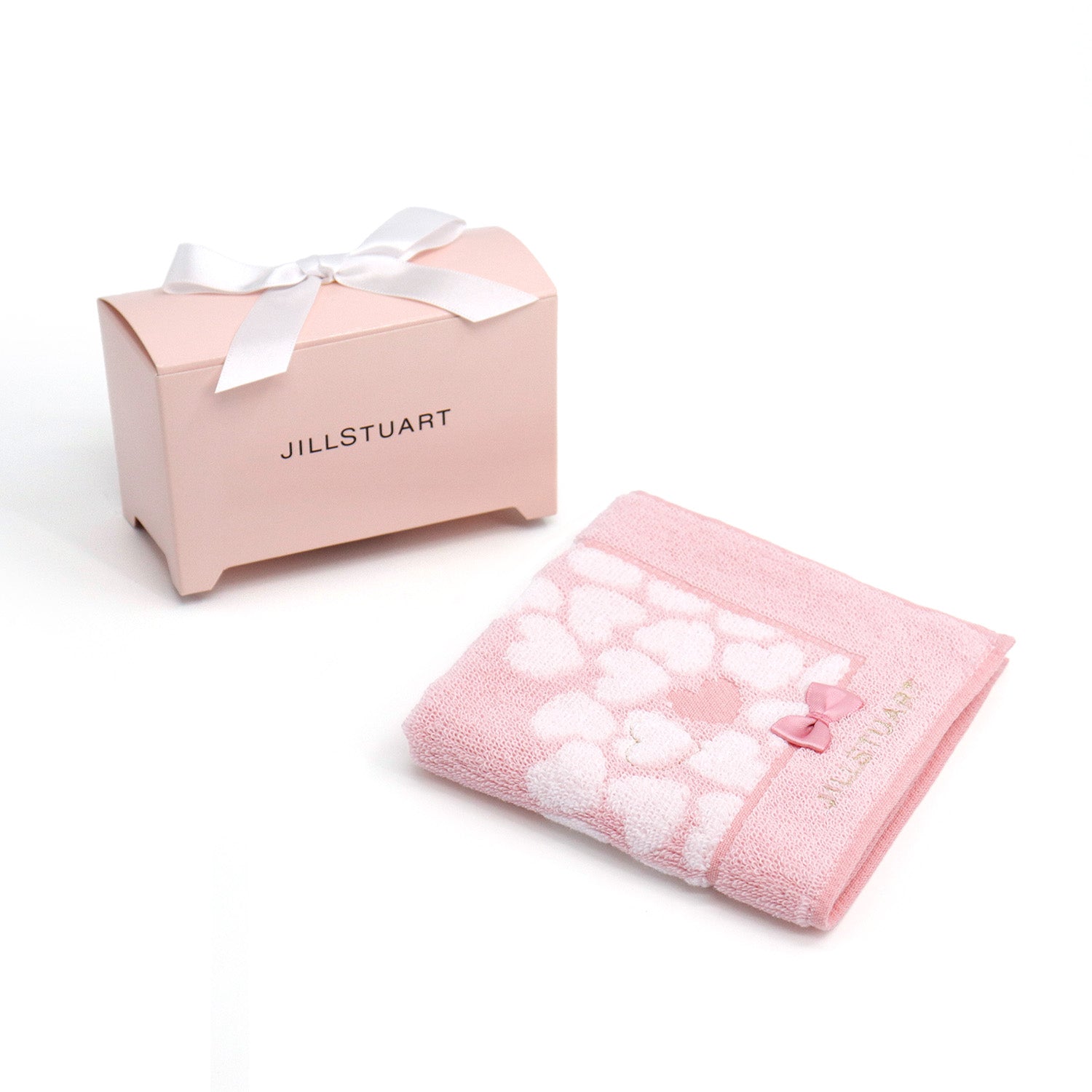 JILLSTUART』リボンBOX入り スイートハート タオルハンカチ – タオル