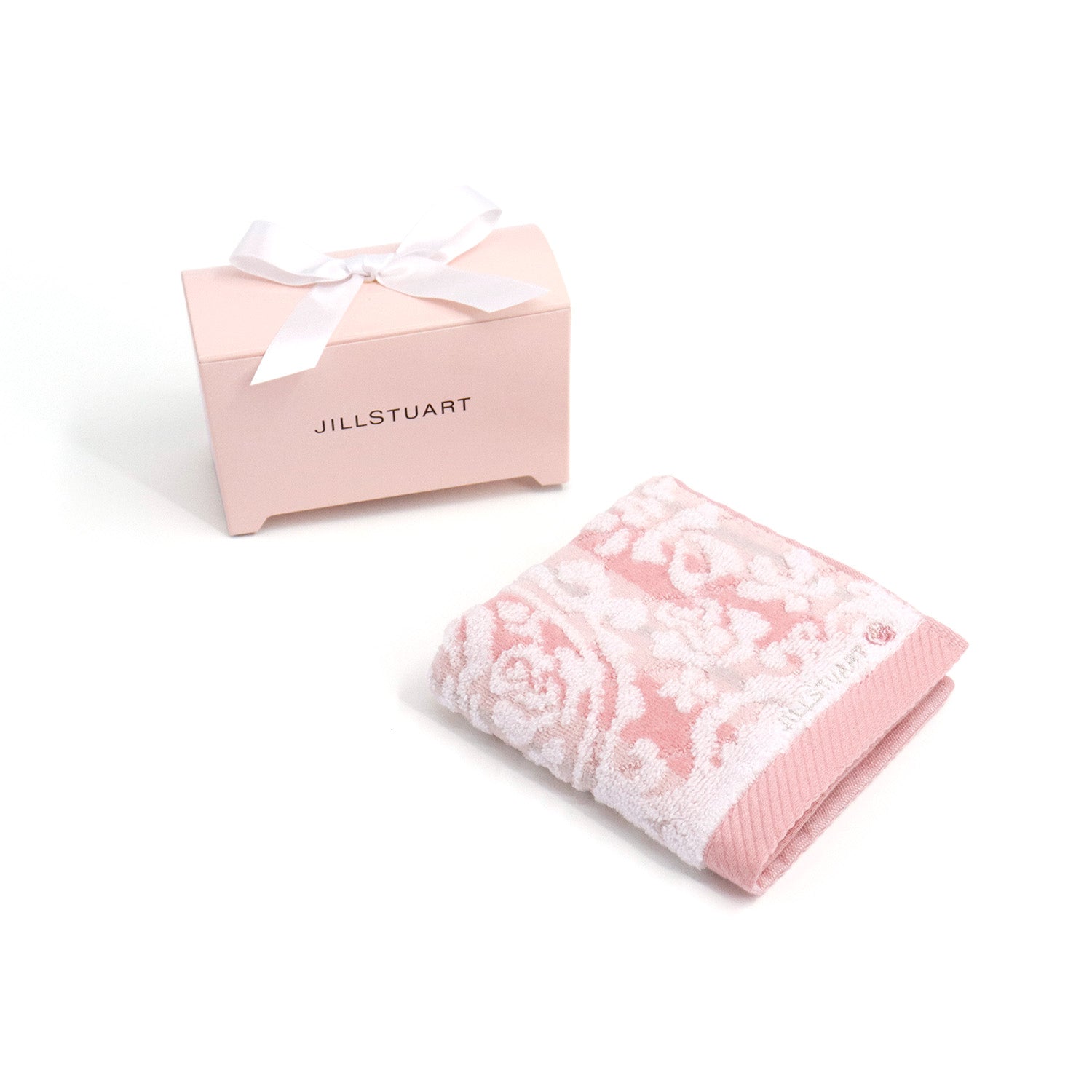 JILLSTUART』 リボンBOX入り ガーデンフラワー タオルハンカチ