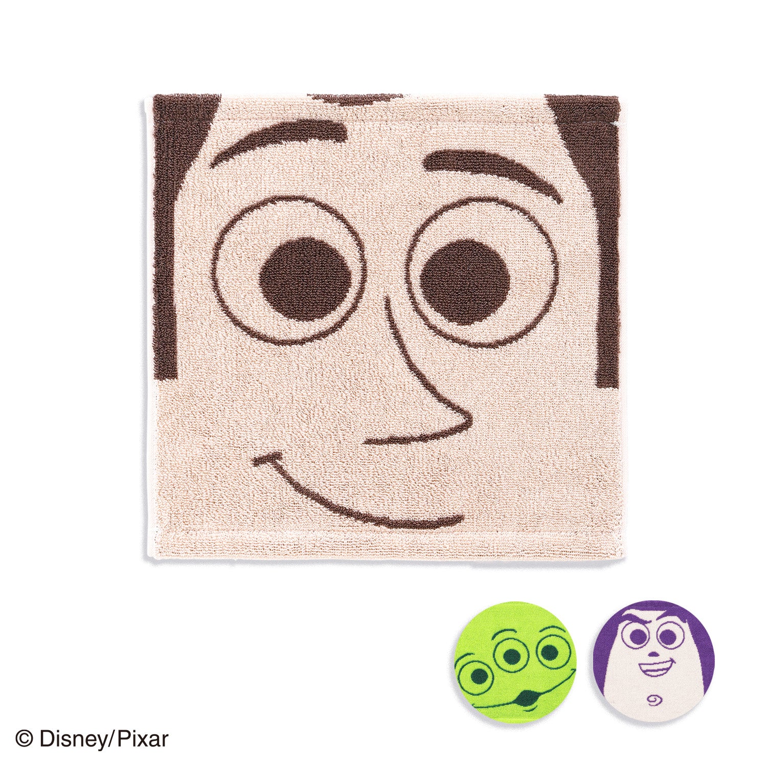 ＜Disney＞ 『トイ・ストーリー』 ビックフェイス TOWEL LAUNDRY タオルハンカチ