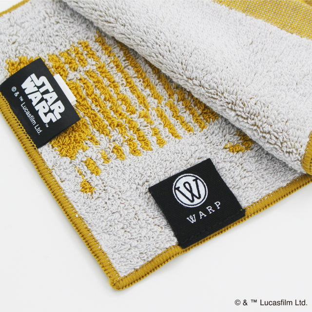 『WARP』 『STAR　WARS』 ハーフミニタオル +4  「C-3PO」