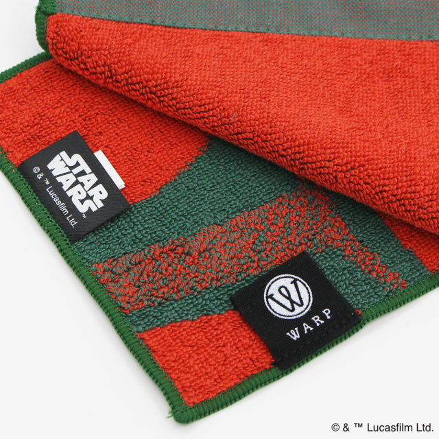 『WARP』 『STAR　WARS』 ハーフミニタオル +4  「ボバ・フェット」