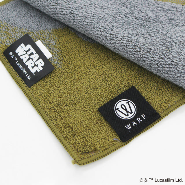 『WARP』 『STAR　WARS』 ハーフミニタオル +4  「ヨーダ」