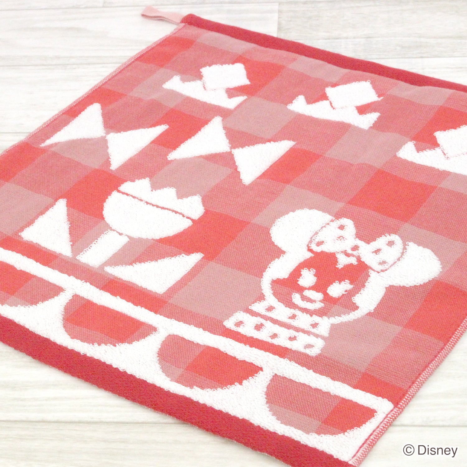 SALE『Disney KIDEA』KAZOERUウォッシュタオル(ループ付)