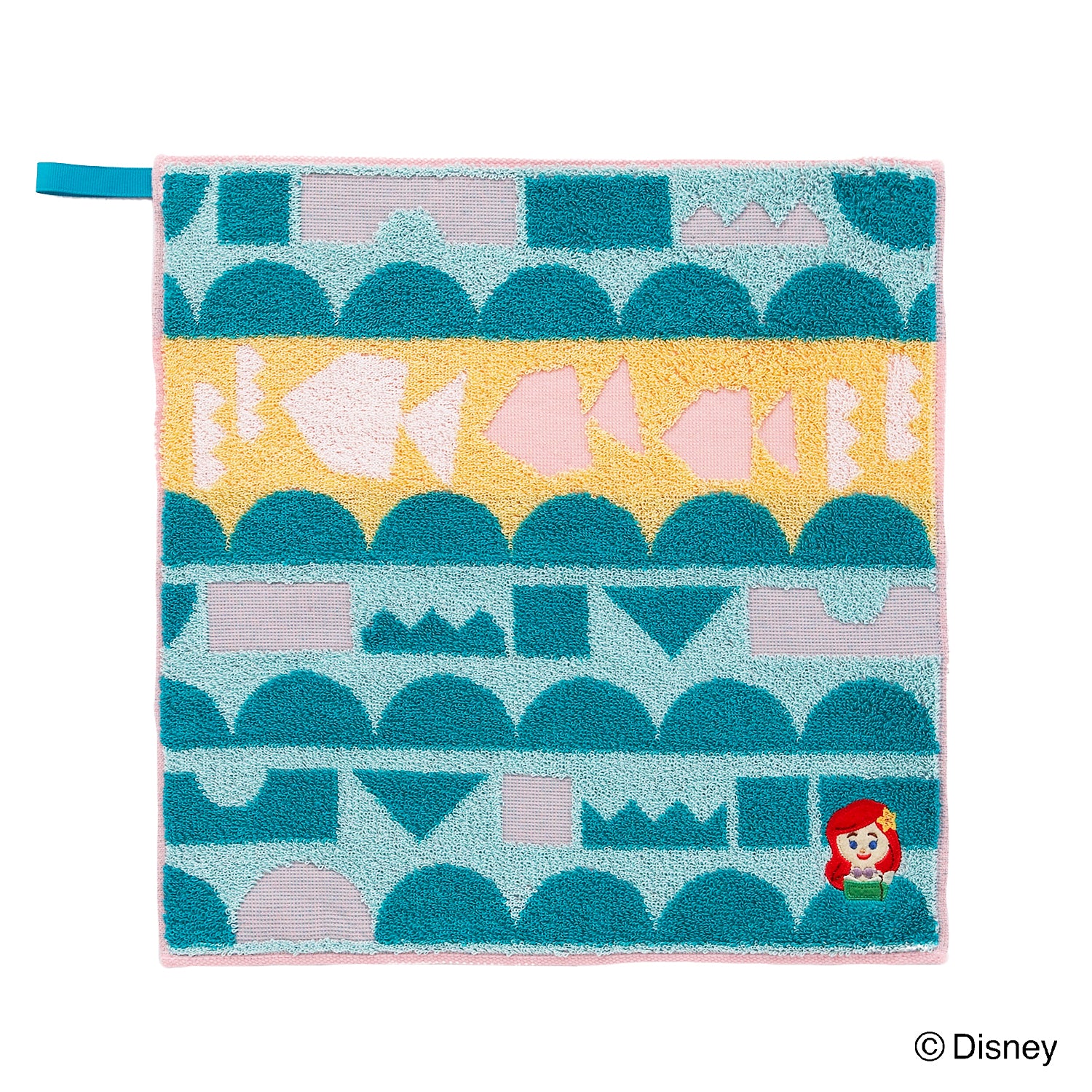 SALE『Disney KIDEA』OBOERU ループ付ウォッシュタオル