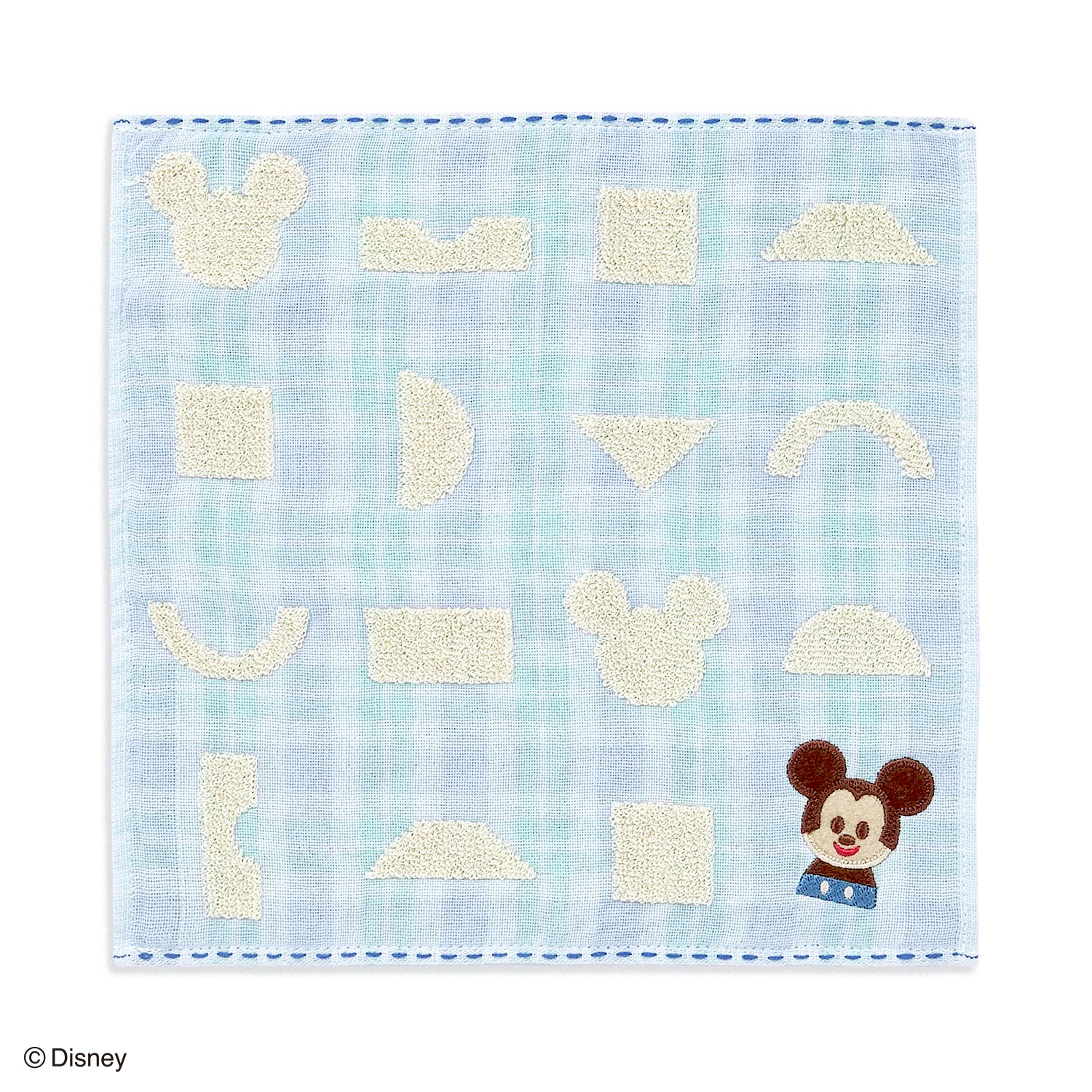 『Disney KIDEA』ERABU  パッケージ入り スタイ＆タオルハンカチセット　