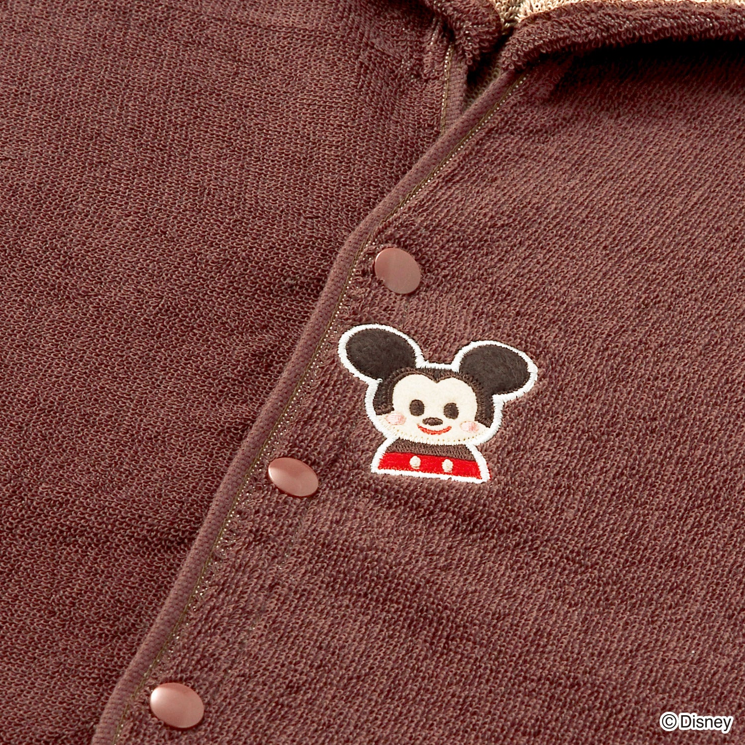 SALE『Disney KIDEA』NARIKIRU フード付バスタオル(ミッキーマウス)